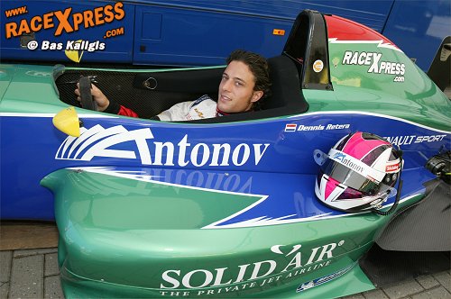Dennis Retera in NEC met AR Motorsport